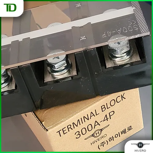 Terminal Block Hivero 300A cho hệ thống dòng điện lớn