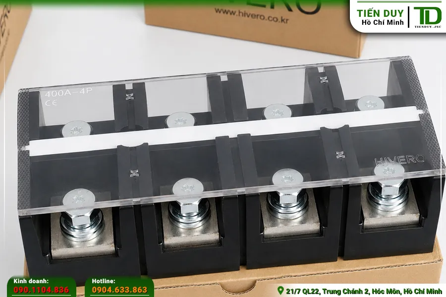 Terminal Block Hivero 400A thường ít được sử dụng (hình 1)