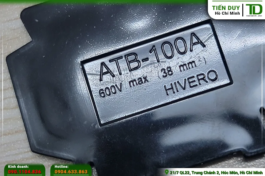 Terminal Block Hivero 100A (hình 4)