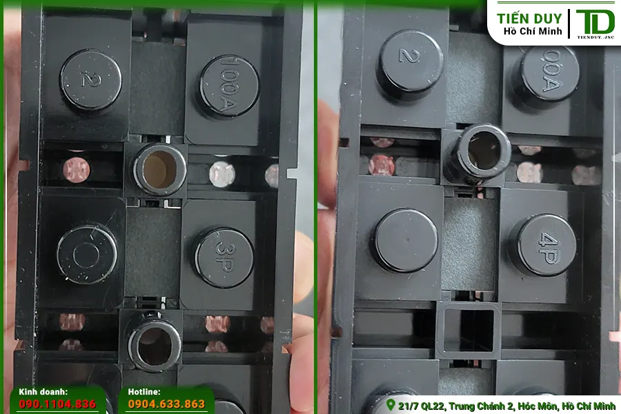 Terminal Block Hivero 100A (hình 5)