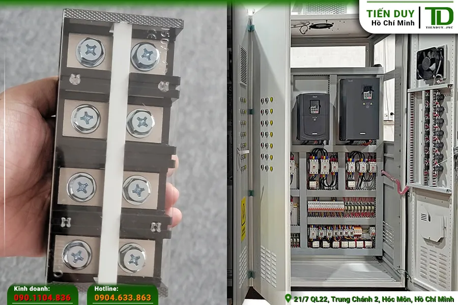 Ứng dụng của Terminal Block Hivero 150A trong điện công nghiệp 3 Ứng dụng của Terminal Block Hivero 150A (hình 3)
