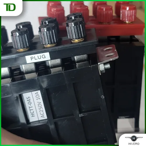 Ứng dụng của Test Terminal 4P Hivero trong điện công nghiệp