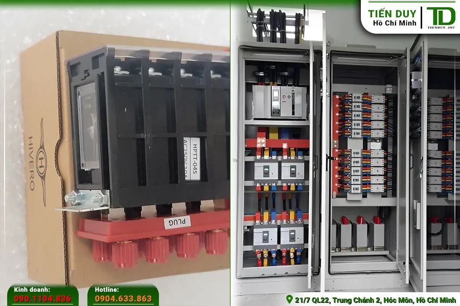 Ứng dụng của Test Terminal 4P Hivero trong điện công nghiệp (hình 4)
