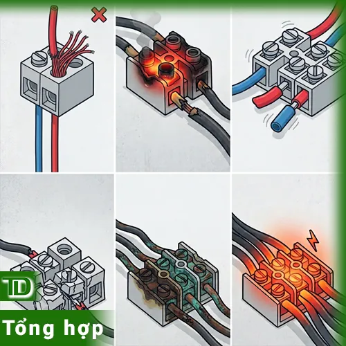 Vấn đề thường gặp ở cầu đấu điện và cách xử lý