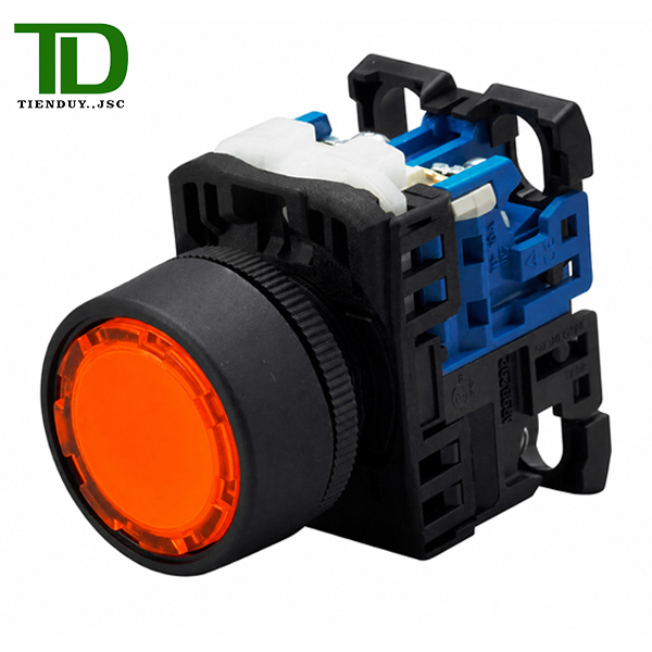 AR22F0L-10M3A Nút nhấn có đèn FUJI 220V Cam | Tiến Duy Miền Nam