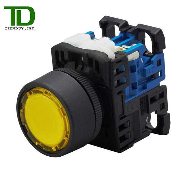 AR22F0L-10M3Y Nút nhấn có đèn FUJI 220V Vàng | Tiến Duy Miền Nam