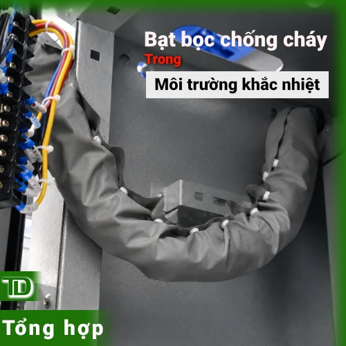 Bọc cáp chống cháy chịu môi trường khắc nghiệt như thế nào?