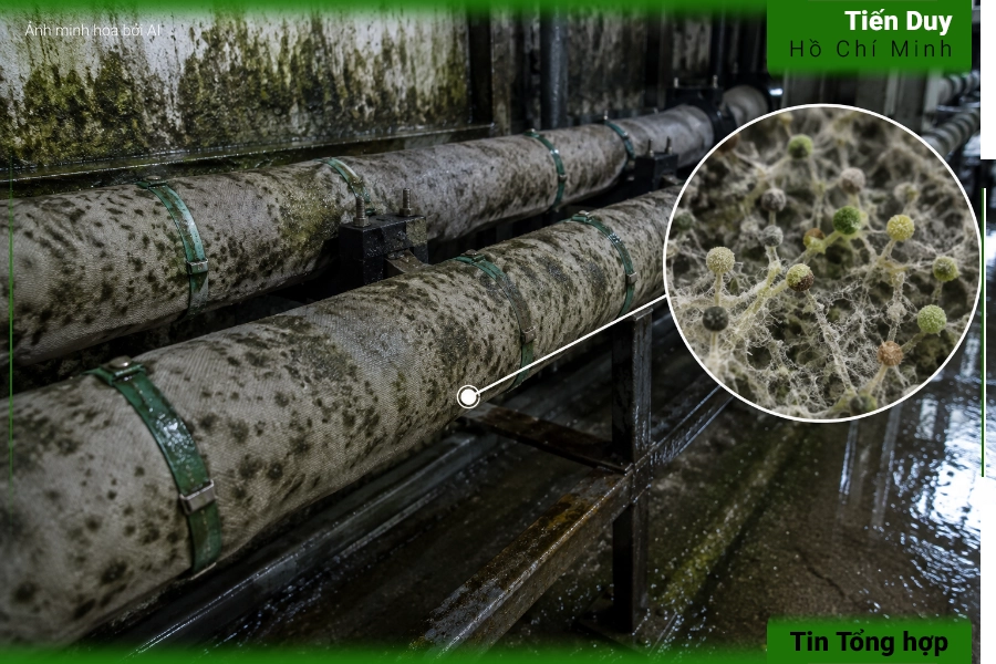 Tác động tiêu cực từ hóa chất và môi trường ẩm ướt lên bạt bọc