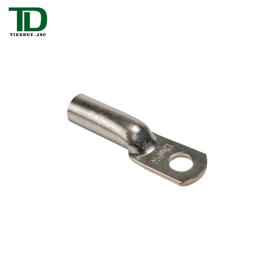 DTG120-14 Cos đồng dài mạ thiếc CHAER cáp 120mm² lỗ 14mm