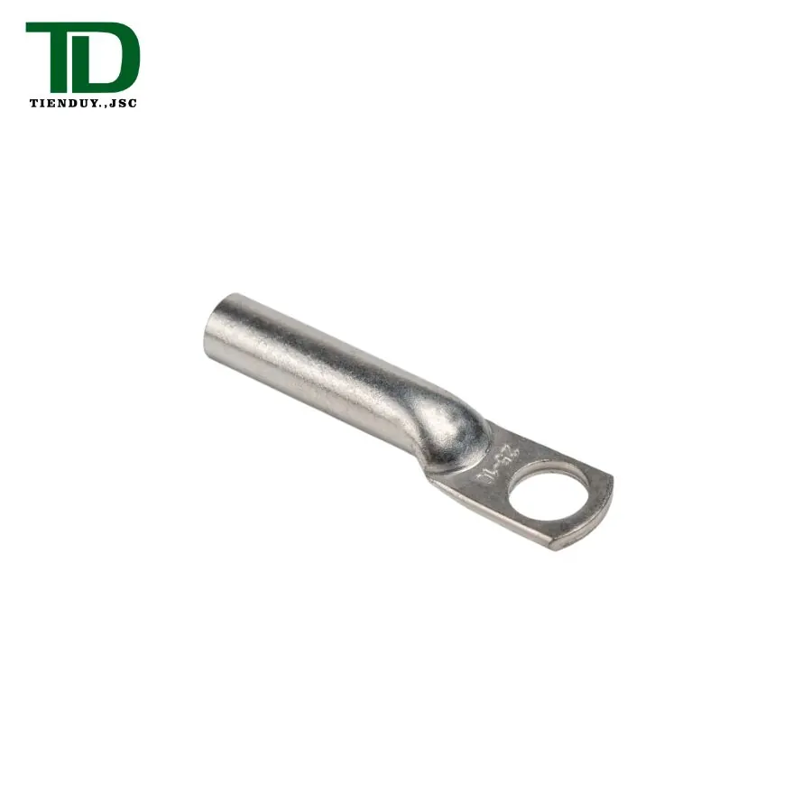 DTG25-10 Cos đồng dài mạ thiếc CHAER cáp 25mm² lỗ 10mm