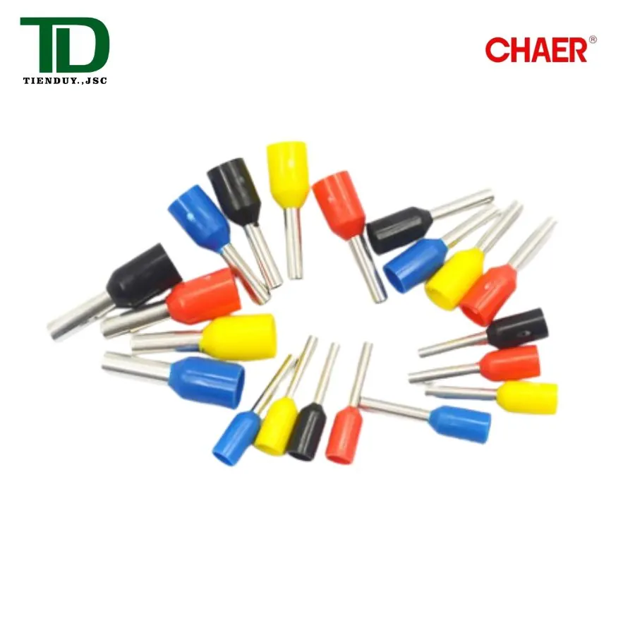 E1008 Cos kim rỗng CHAER dây 1.0mm² pin 8mm