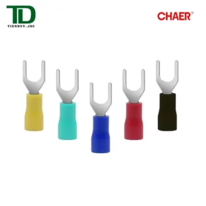 SV1.25-3.2 Cos Y bọc nhựa CHAER dùng đấu nối tủ điện | Tiến Duy Miền Nam
