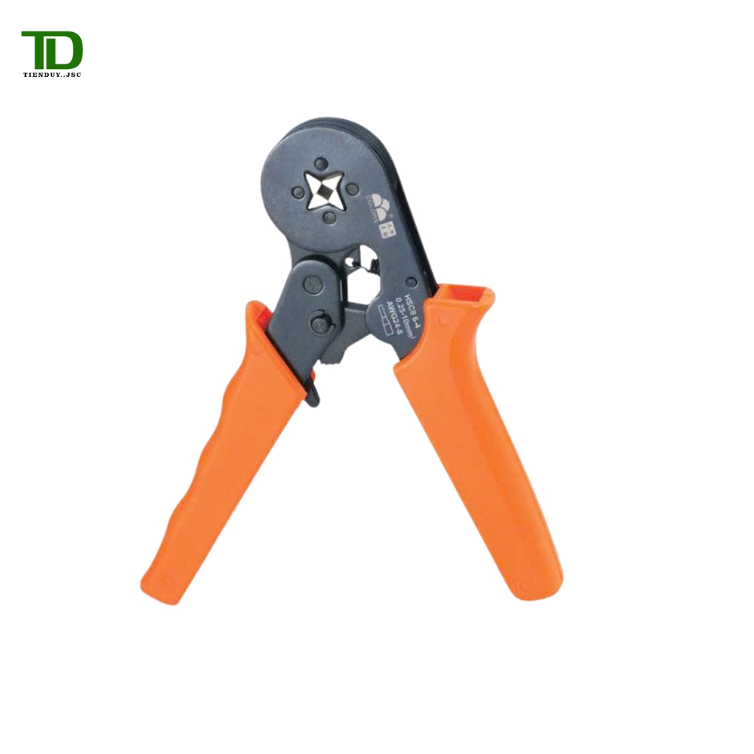 HSC8 6-4 Kìm bấm cos pin rỗng 0.25-10mm² | Tiến Duy Miền Nam